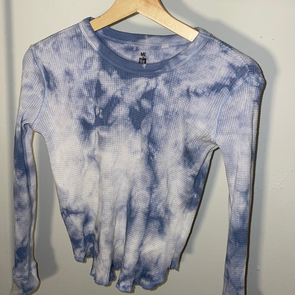 Tie-Dye Knit Long Sleeve